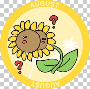 Illustration Floral Design Sunflower M PNG