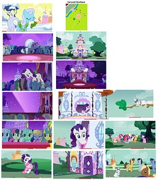 Ponyville Boutique Equestria PNG