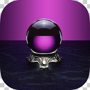 Purple Gradient Crystal Ball Free Map Crystal Ball Magic Ball PNG