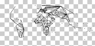 Geography World Map Drawing PNG