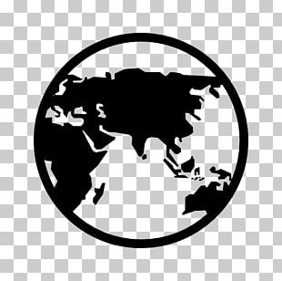 Earth Symbol World Globe PNG, Clipart, Black And White, Circle ...