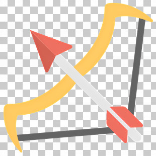 Bow Arrow - Bow And Arrow PNG