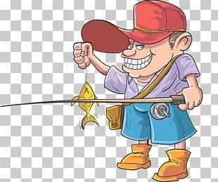 Fishing Cartoon Fisherman PNG, Clipart, Art, Cartoon, Clip Art, Drawing ...