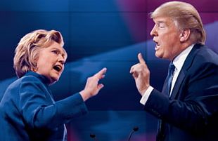 Donald Trump United States Presidential Debates Hillary Clinton US Presidential Election 2016 PNG