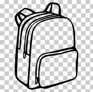 Coloring Book Backpack Bag School Drawing PNG
