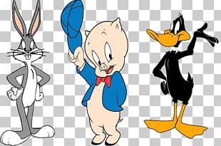 Daffy Duck Bugs Bunny Porky Pig Cartoon PNG, Clipart, Animals, Animated ...