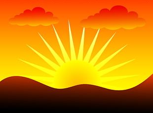 Sun Sky PNG Images, Sun Sky Clipart Free Download