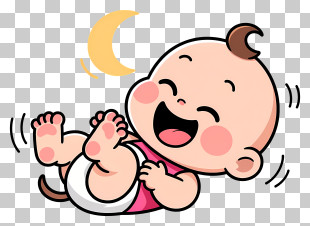 Baby Saja - Happy Laughing Baby PNG