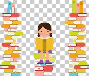 Reading Child Girl Book PNG, Clipart, Art, Baby Girl, Balloon Cartoon ...