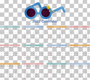 Calendar System Office Supplies Line Font Week Number PNG