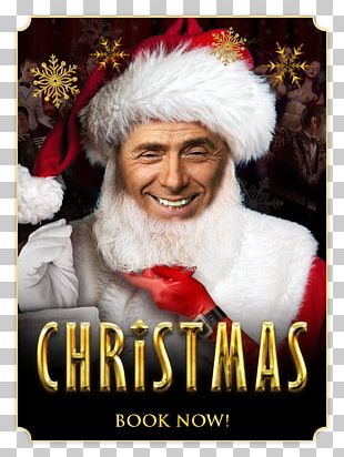 Santa Claus Christmas Ornament Photo Caption Compilation Album PNG