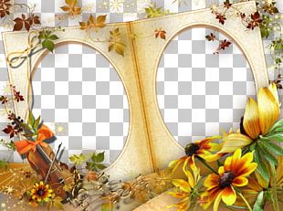 Border Flowers Frame Digital Photo Frame PNG, Clipart, Border Flowers ...