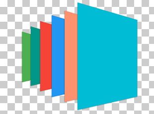 Color Page Footer Blue-green Logo PNG