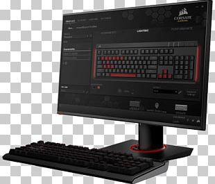 Computer Keyboard Cherry Corsair Gaming STRAFE Electrical Switches Gaming Keypad PNG