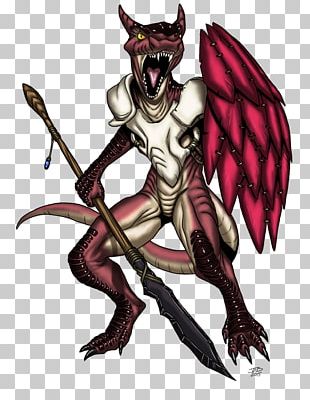 Kobold Goblin Legendary Creature Dragon Fighter PNG