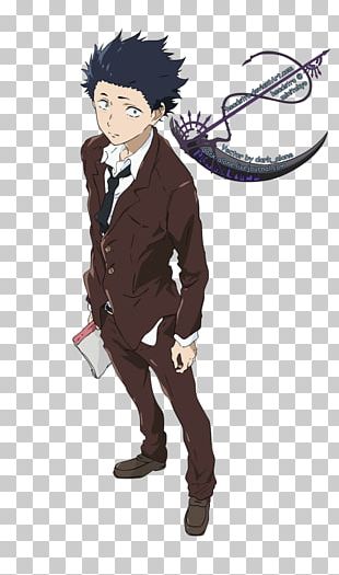 Shouko Nishimiya A Silent Voice Art Animation PNG
