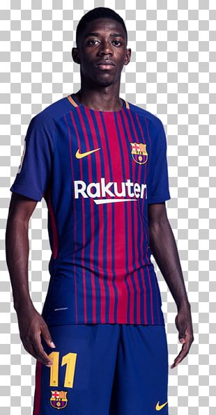 Ousmane DembÃ©lÃ© Jersey FC Barcelona Sport 2015â€“16 UEFA Champions League PNG