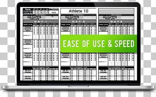 Template Microsoft Excel Computer Program Training Treadmill PNG