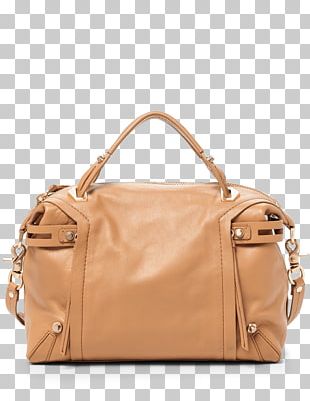 Handbag Gold Leather Hobo Bag PNG