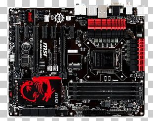 Intel LGA 1150 Motherboard MSI ATX PNG