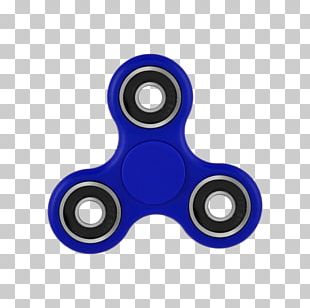 Fidget Spinner Fidgeting Blue Toy Attention Deficit Hyperactivity Disorder PNG
